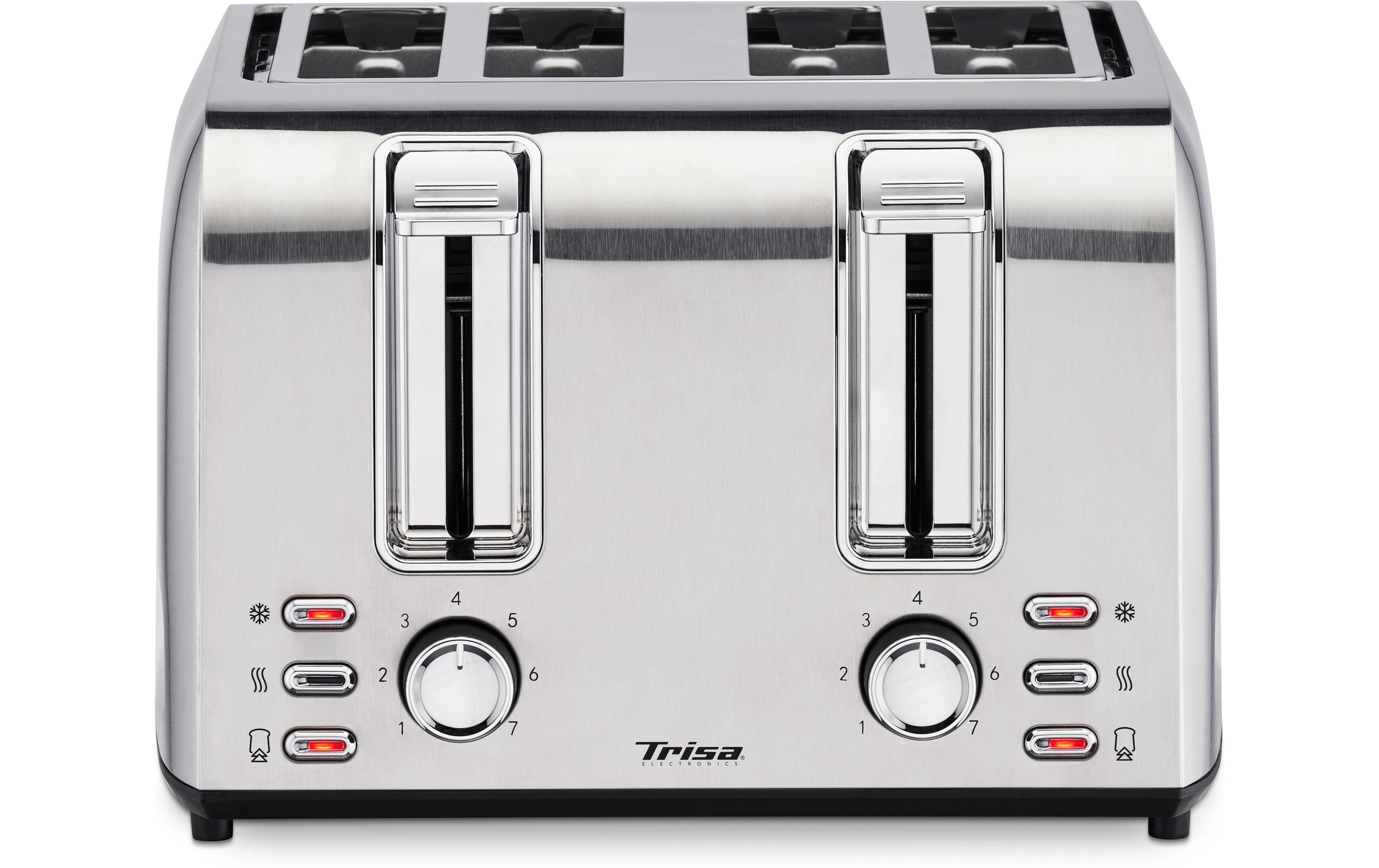 Toaster Toast 4 All EdelstahlEdelstahltoaster