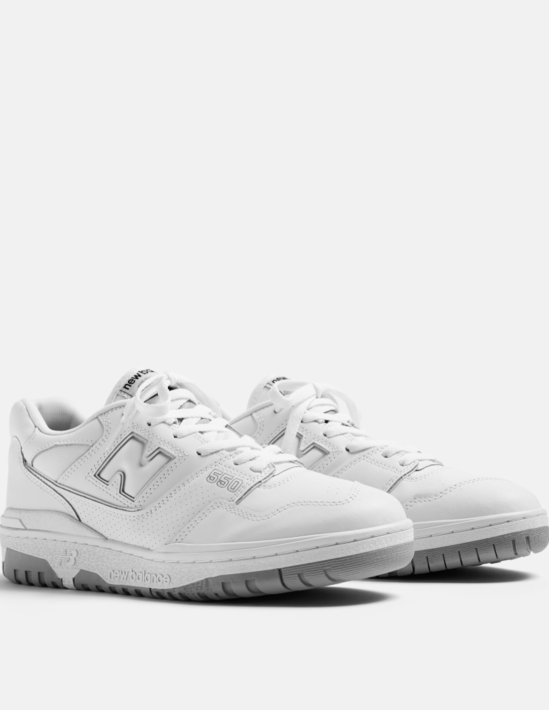 new balance sneakers mixte 550 blanc/gris