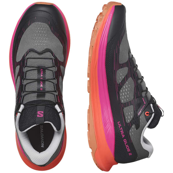 Chaussure trail SALOMON ULTRA GLIDE 2 PLUM KITTEN/BLACK/PINK GLO