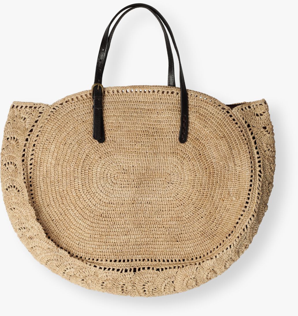 beige rabarany handtas nell xl