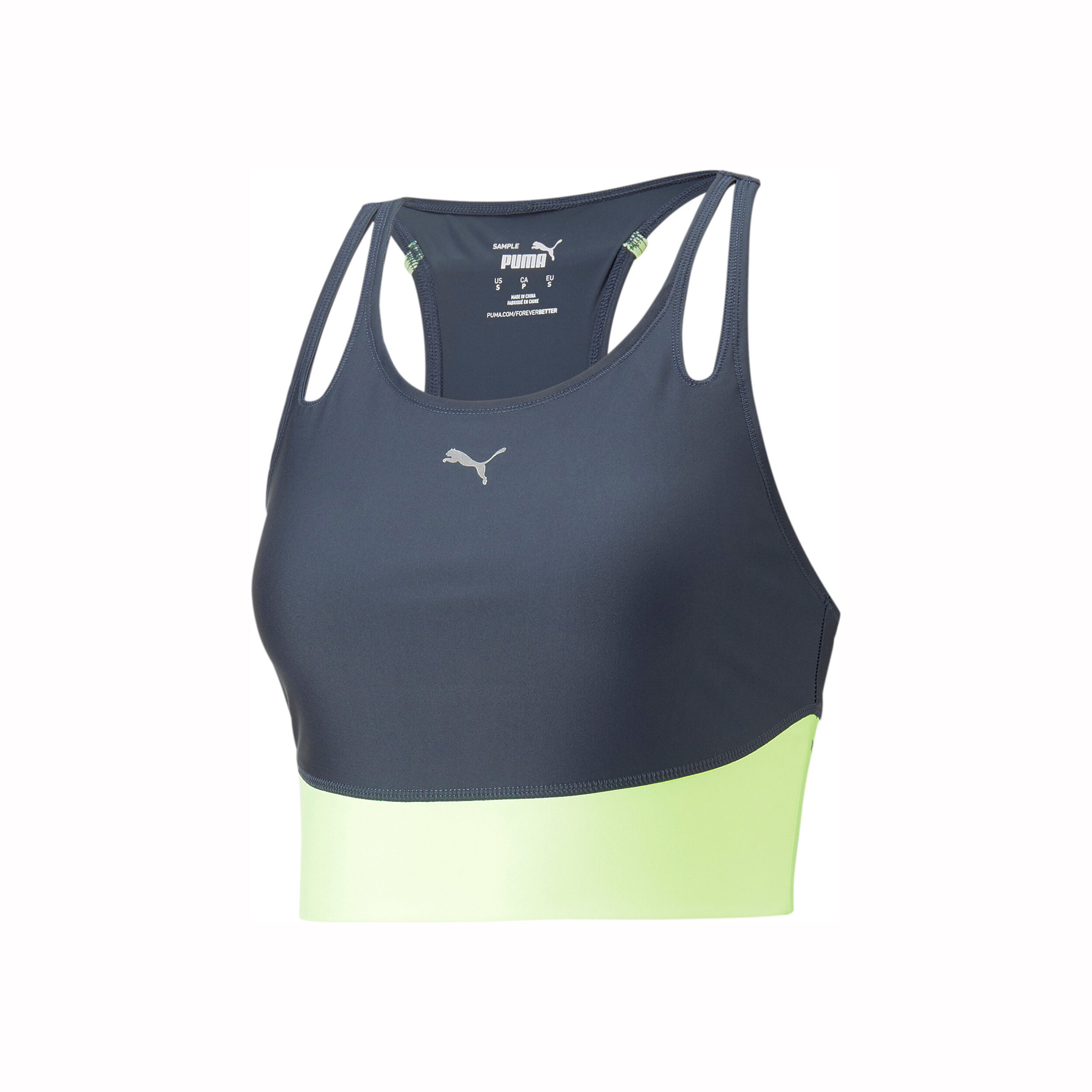 Puma Run Ultraform Crop Débardeur Tank Top Femmes - Bleu
