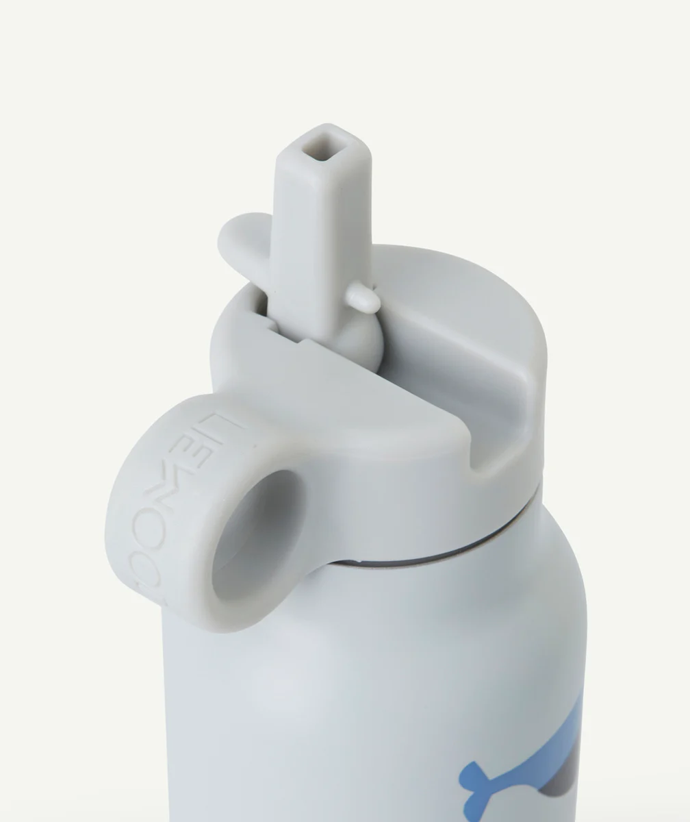LIEWOODGOURDE EN ACIER 350ML AVEC IMPRIMÉ BALEINE