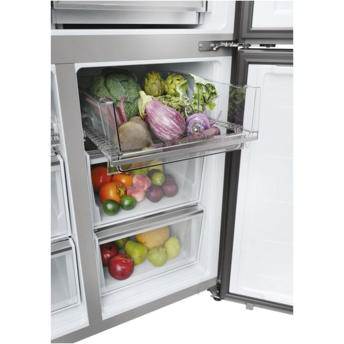 Haier Side-by-Side Cube 90 Series 9 HCW9919FSGB Schwarz