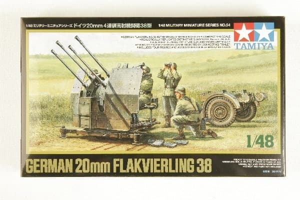 Tamiya 1/48 tysk 20 mm flak 38