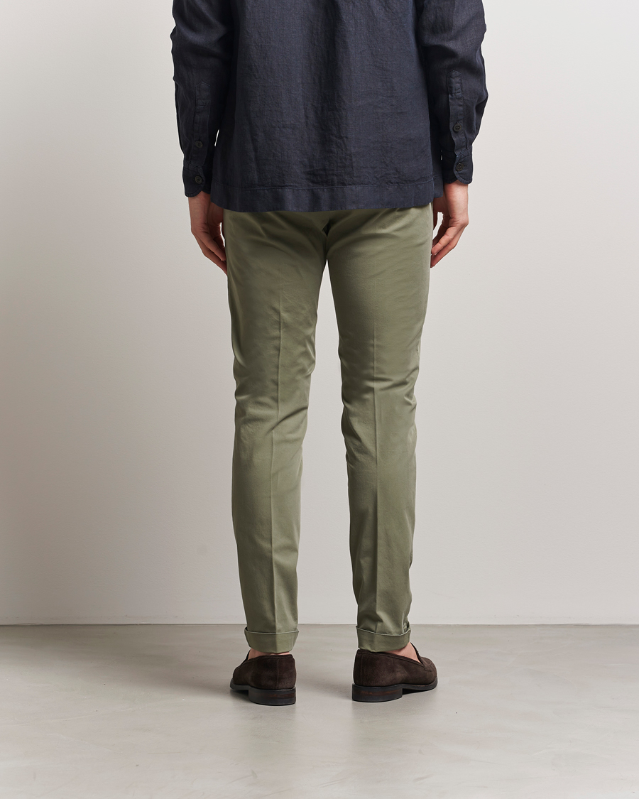 Briglia 1949 Slim Fit Cotton Chinos Olive