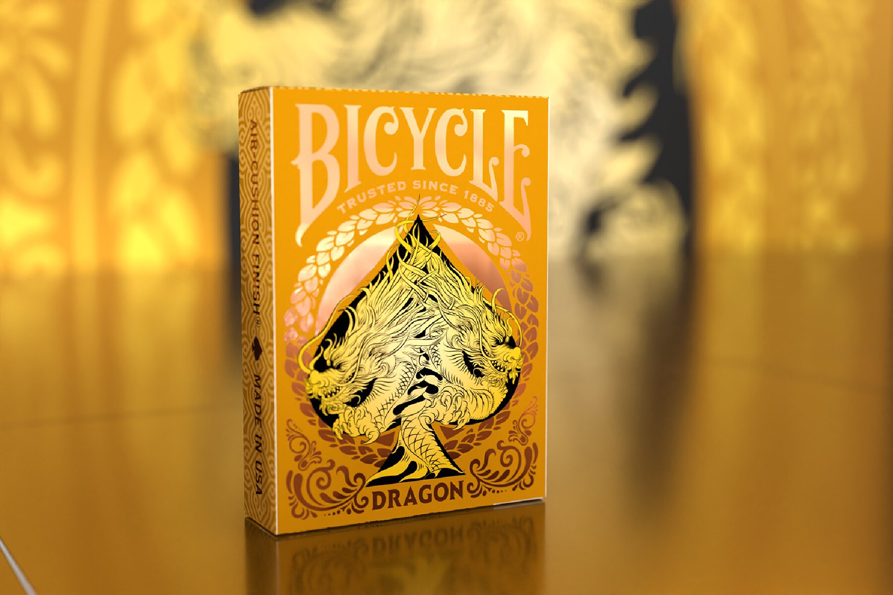 Bicycle® Kartendeck - Gold Dragon Kartenspiel Spielkarten Pokerkarten