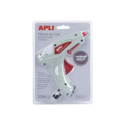 APLI Premium Quality - pistolet à colle 20W + 2 bâtons