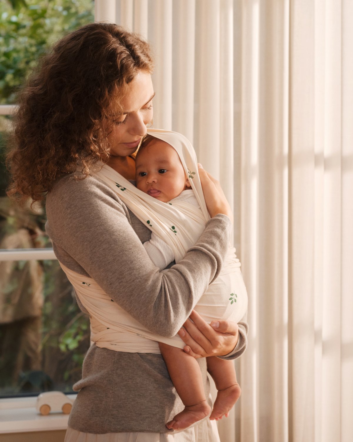 Bæresjal Nyfødt – Økologisk | Baby Wrap