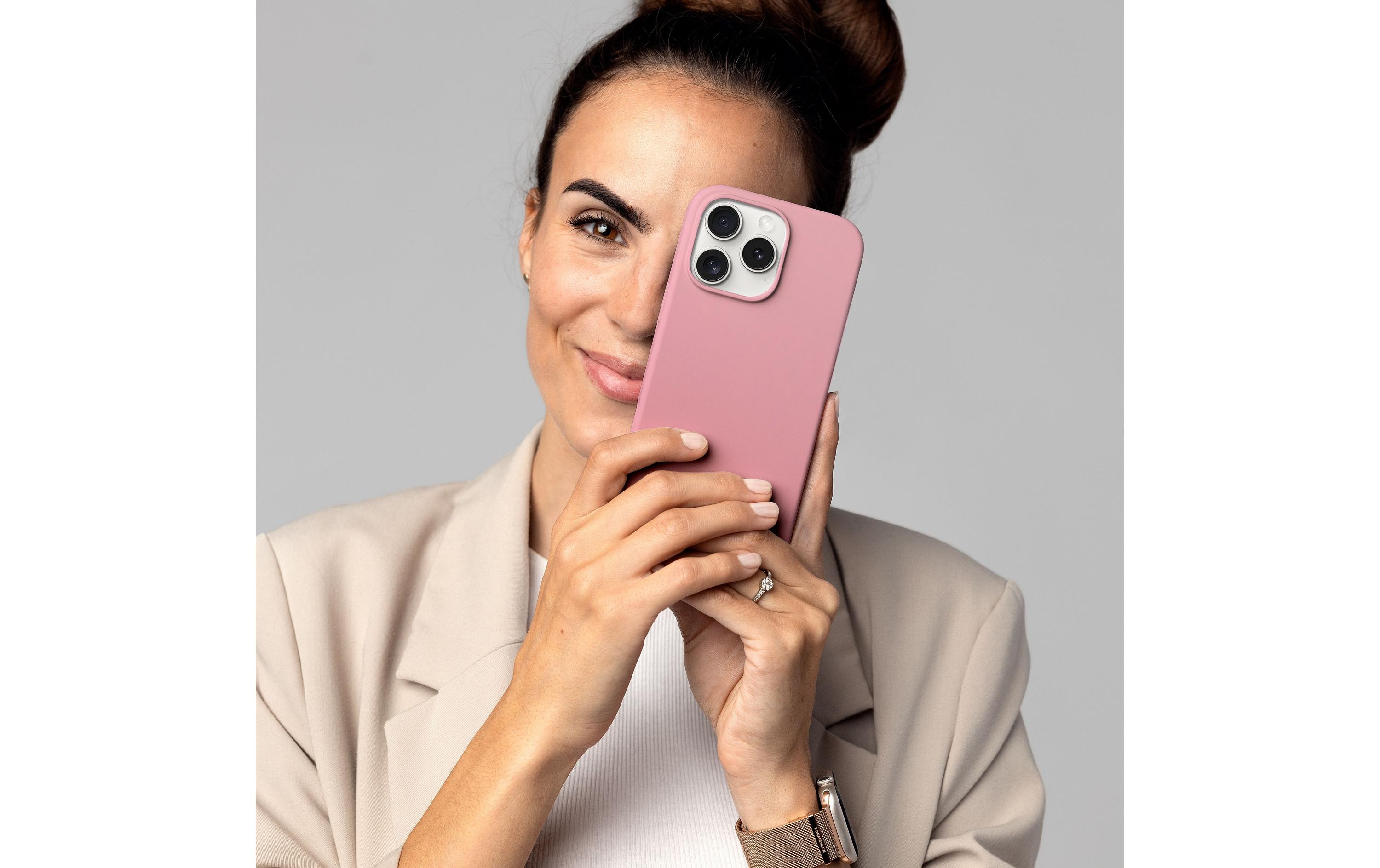 Back Cover Soft Silicone iPhone 16 Pro Cherry BlossomSilicone Backcover für das Apple iPhone 16 Pro