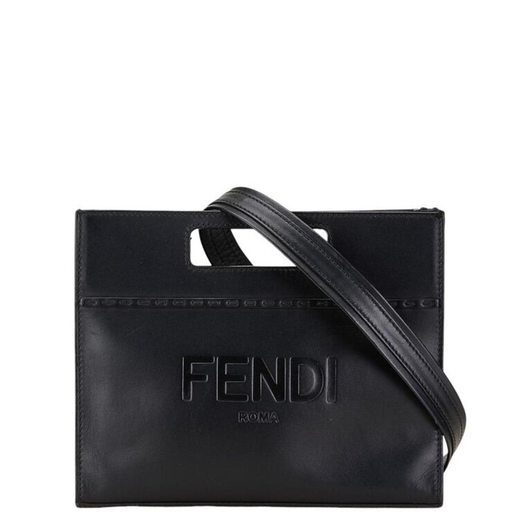 Fendi Vintage Fendi Crossbody Bag Black