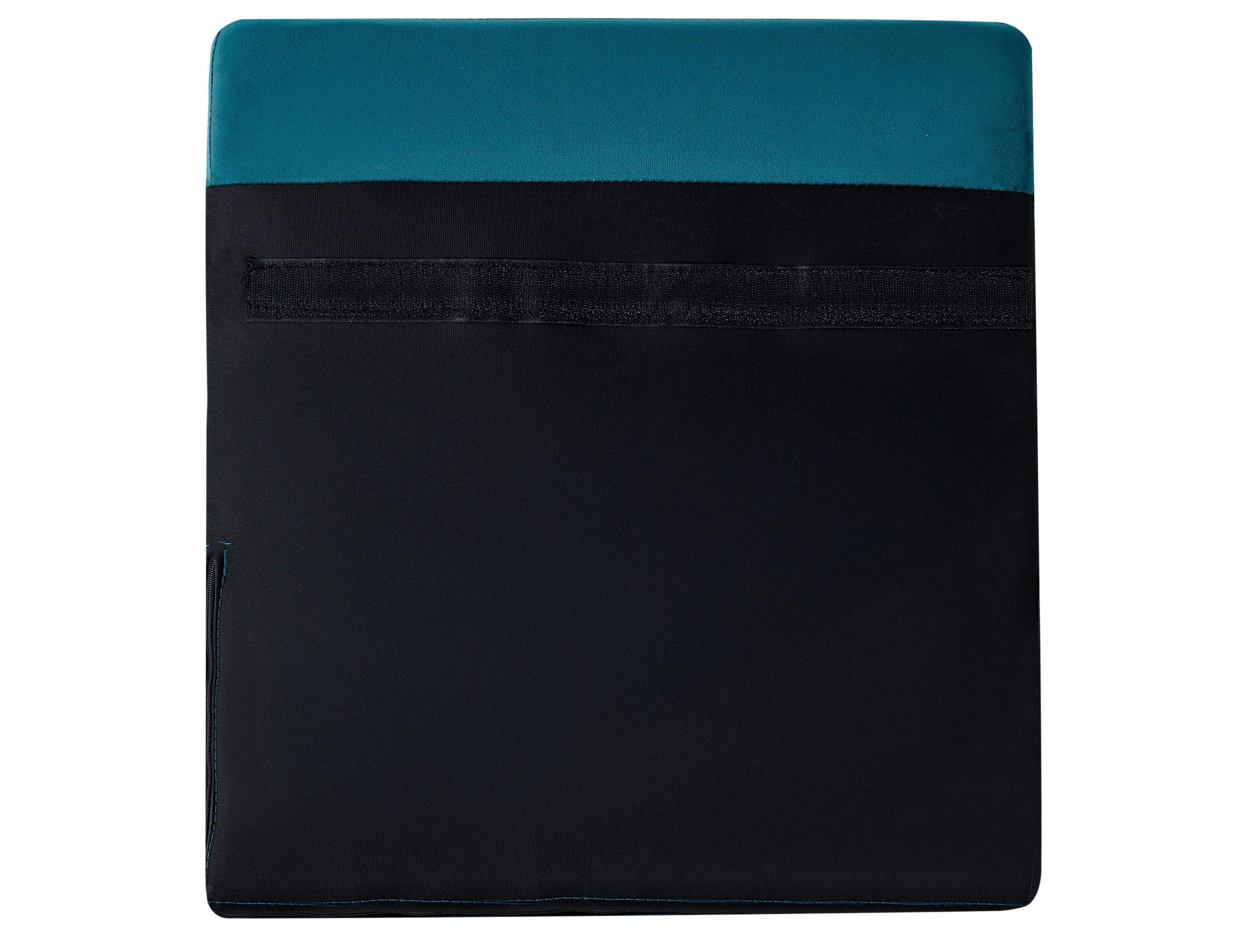 Bankenset 5-zits SKIEN Fluweel Groenblauw
