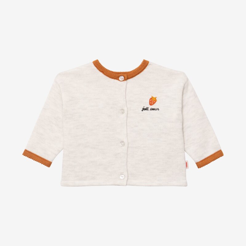 Cardigan bébé fille pile face à pois Catimini Aucune nuance