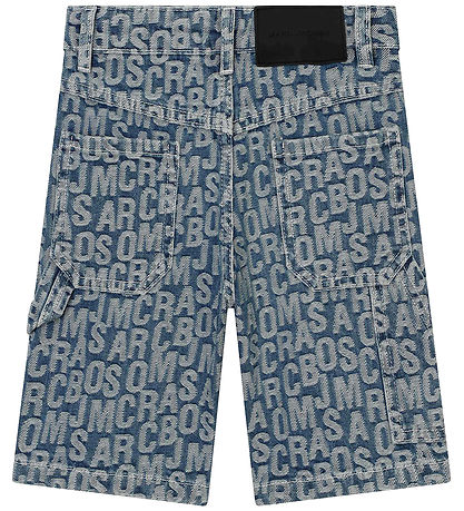 Little Marc Jacobs Jeansshorts - Denim Blue m. Print