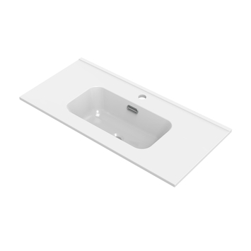 Tiger badmeubelset Pocket 80 cm met 2 lades Wit