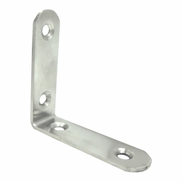 Vinkelfeste EDM 86092 an24 Rustfritt stål 6 x 6 x 1,9 cm 4 enheter