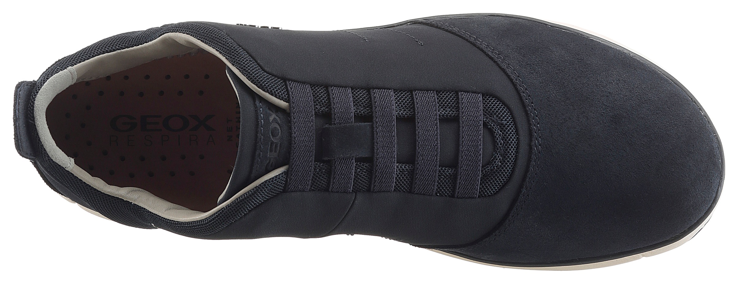 Geox Slip-On Sneaker  Slipper, Freizeitschuh mit Gummizug