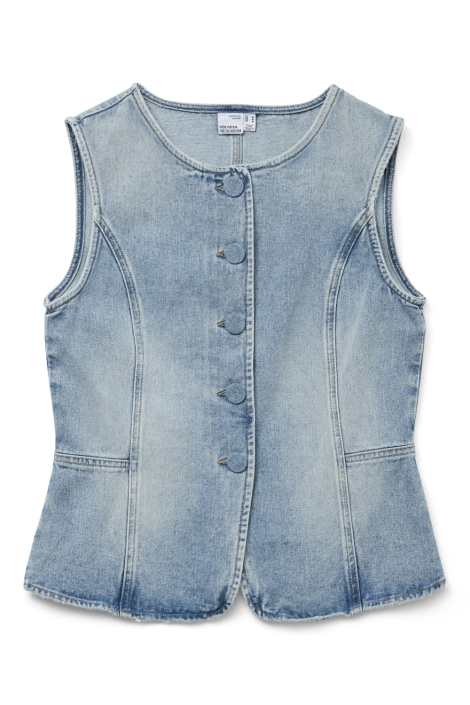 Vero Moda blauwe dames gilet