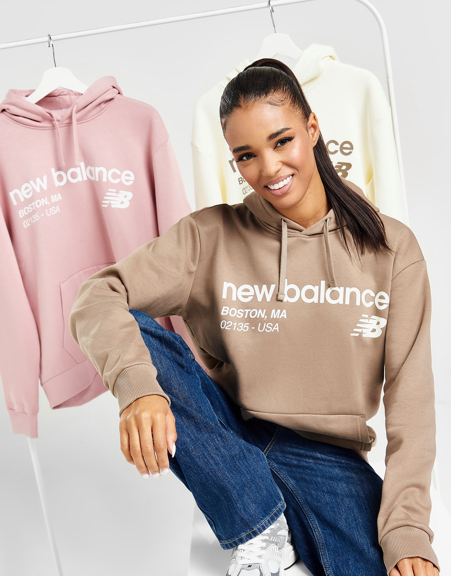 New Balance Sweat à Capuche Femme