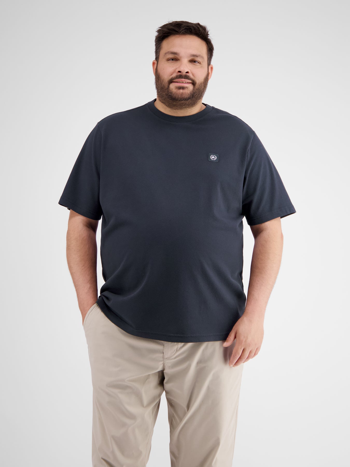 Piqué Herren T-Shirt in Übergrößen