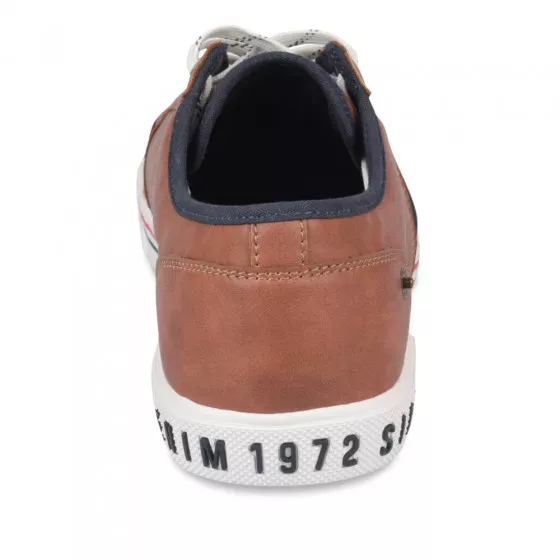 Baskets MARRON DENIM SIDE