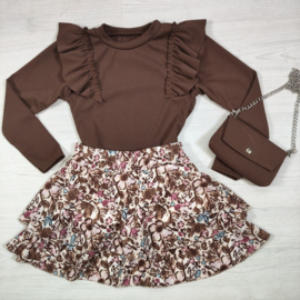 Autumn bloom skirt
