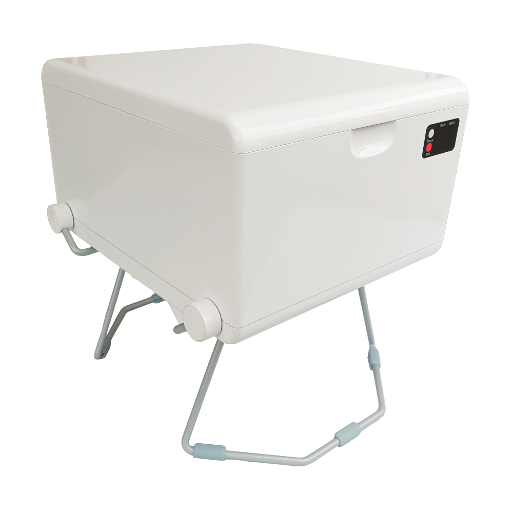 LooSeal® EVO mobile Verschweißer-Toilette weiß