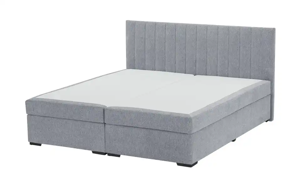 Boxbett Diablo Hellgrau H3 Bonnellfederkern