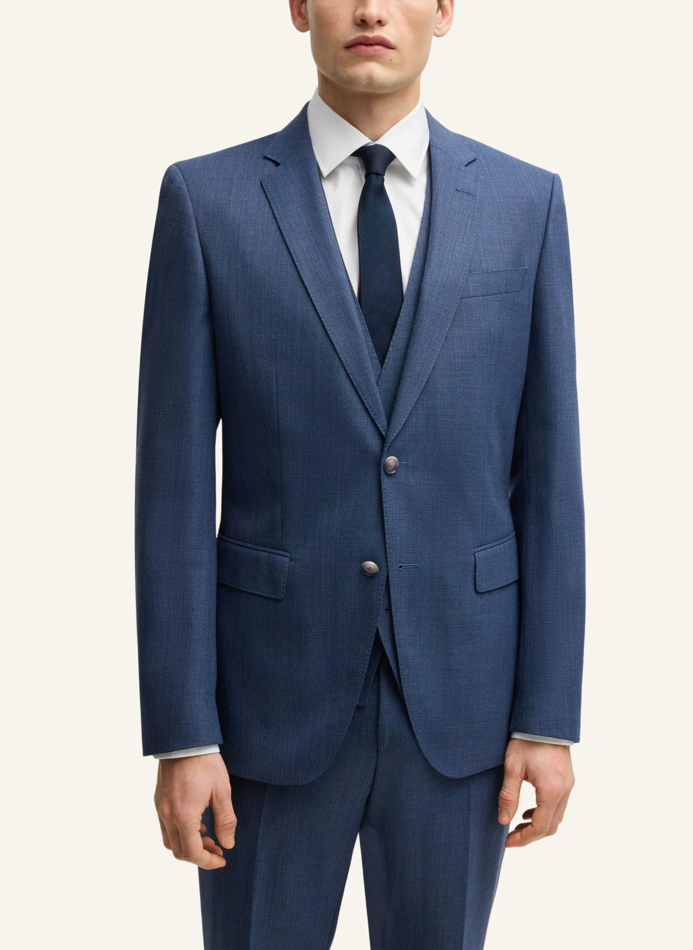 BOSS Business Anzug H-HUGE-3PCS-232 Slim Fit
