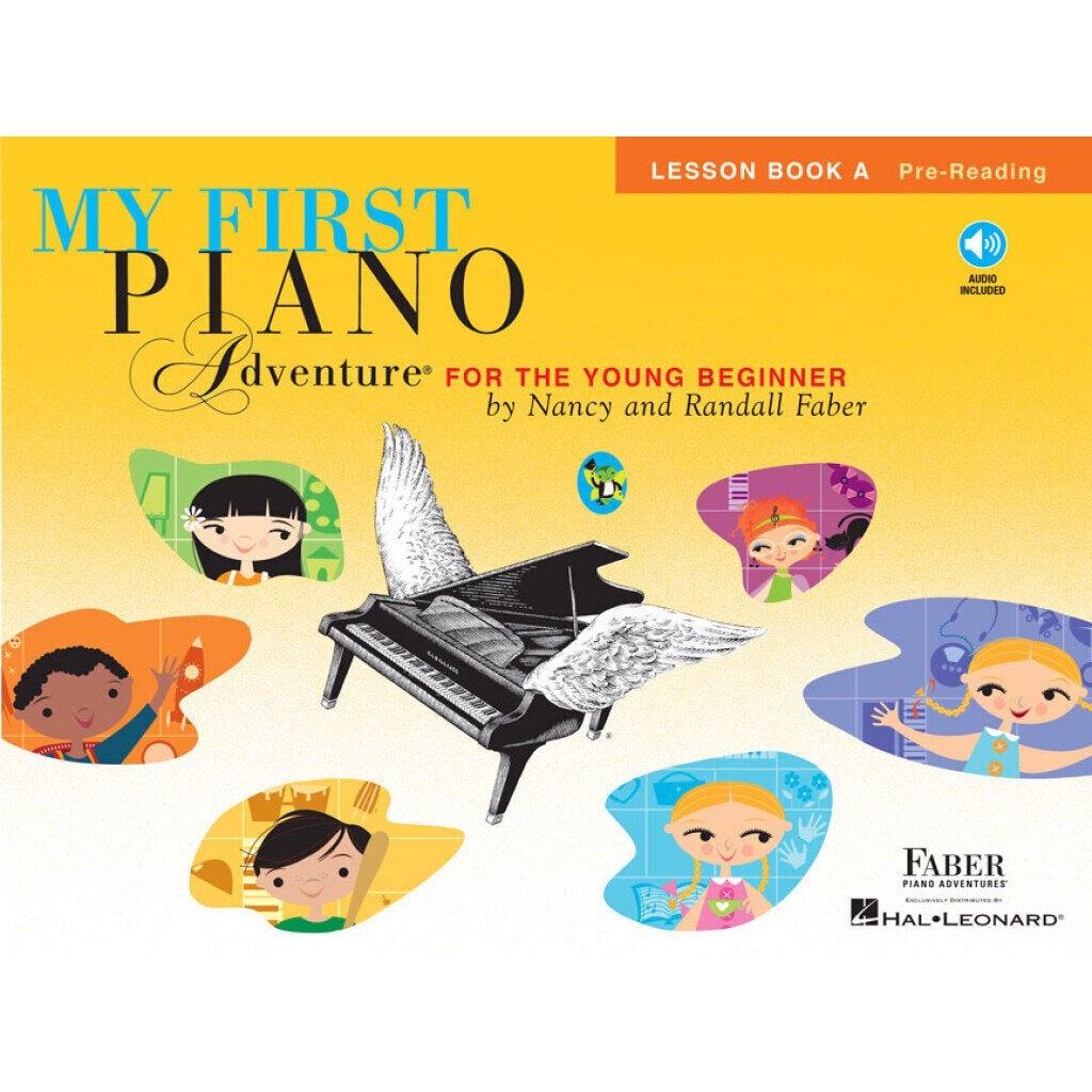 Hal Leonard My First Piano Adventure Lesson Book A boek met audio-online
