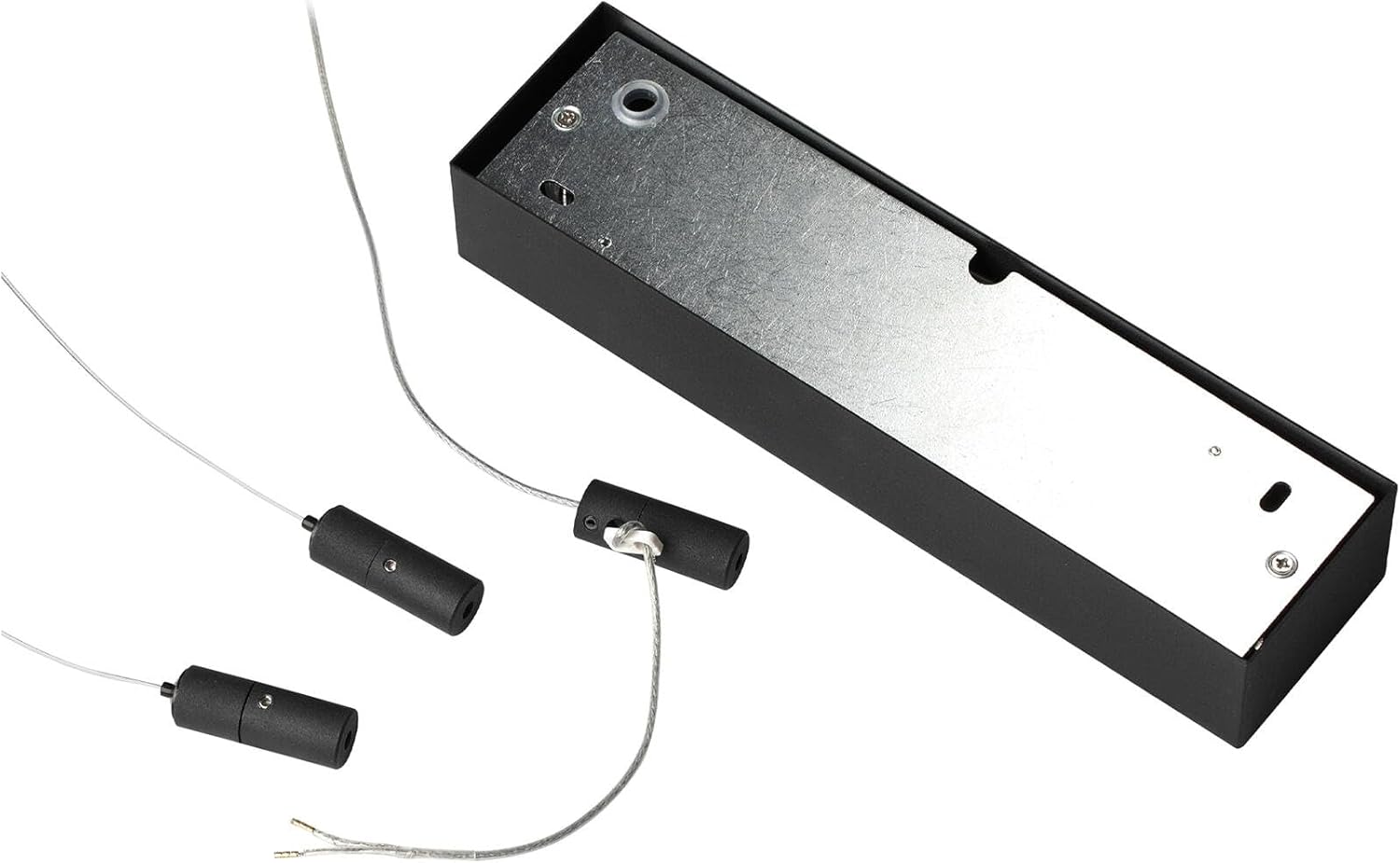 Ideal Lux ORACLE Ringintegrierte LED-Pendel-Deckenleuchte Schwarz 150cm 3000K