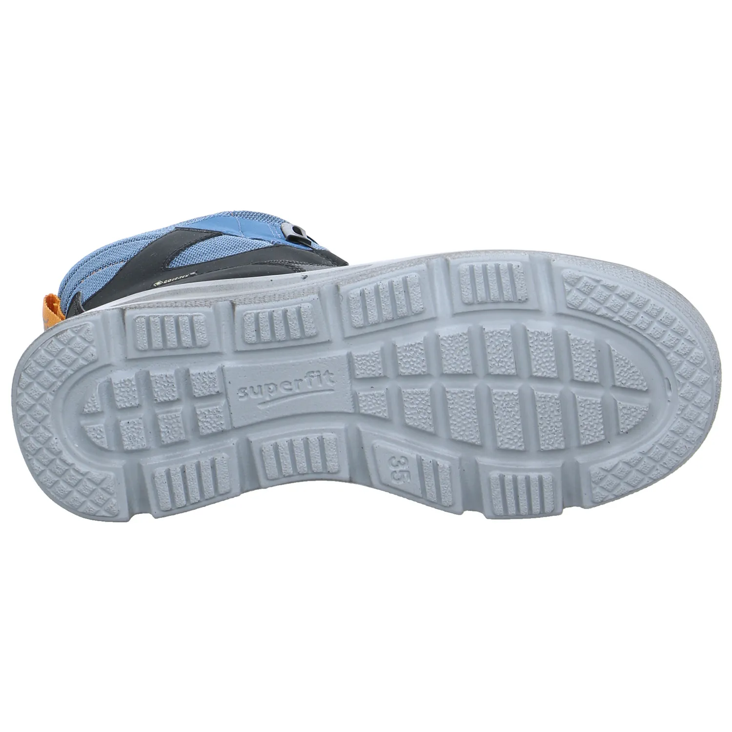 SUPERFIT Jungen- Snowboot Membran Blau Textil  Winterstiefel