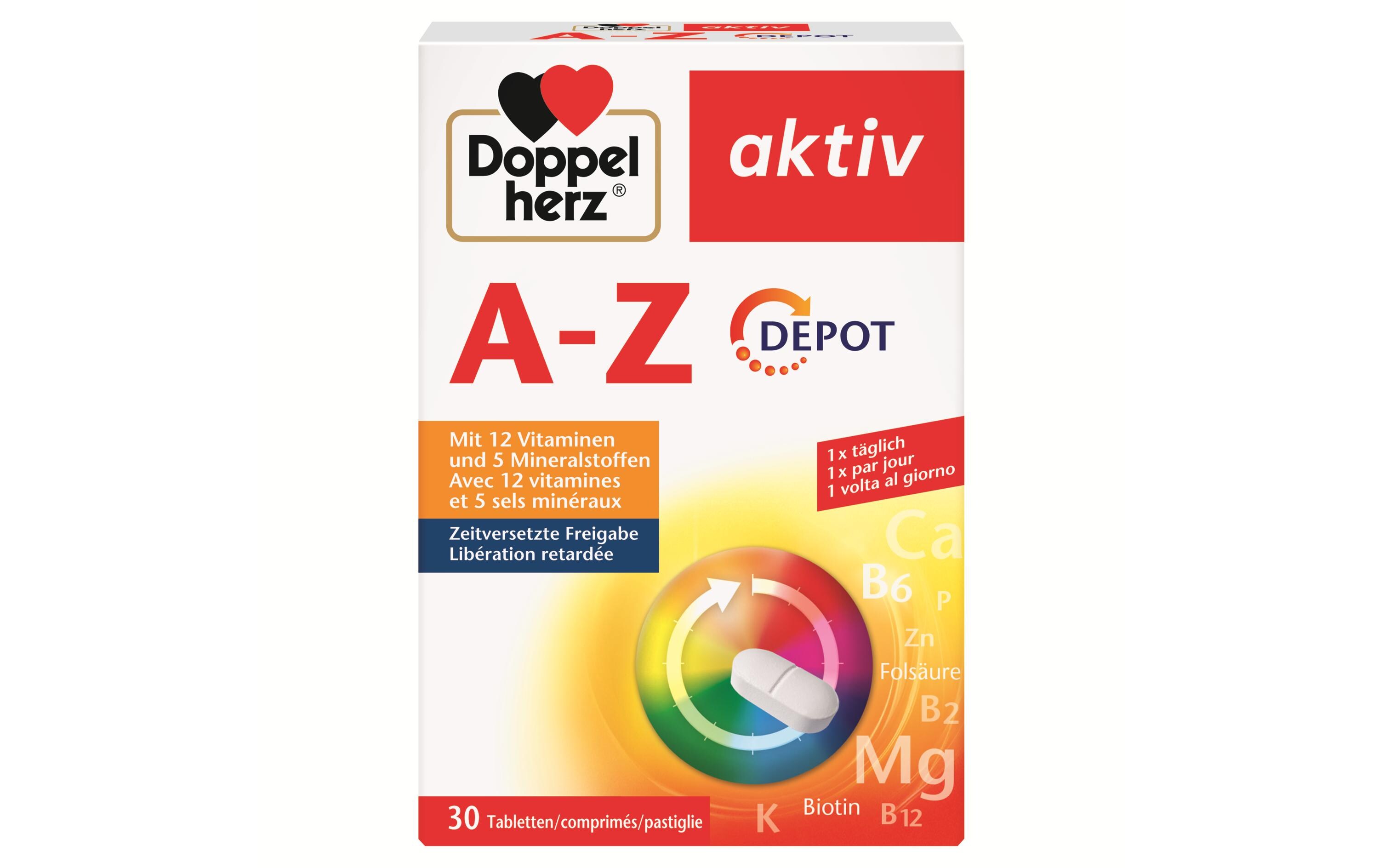 Doppelherz A-Z Depot 30 StückTabletten