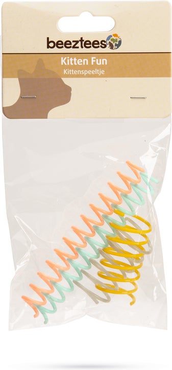 Beeztees speel springveer D 1,5 H 11 cm 4 stuks
