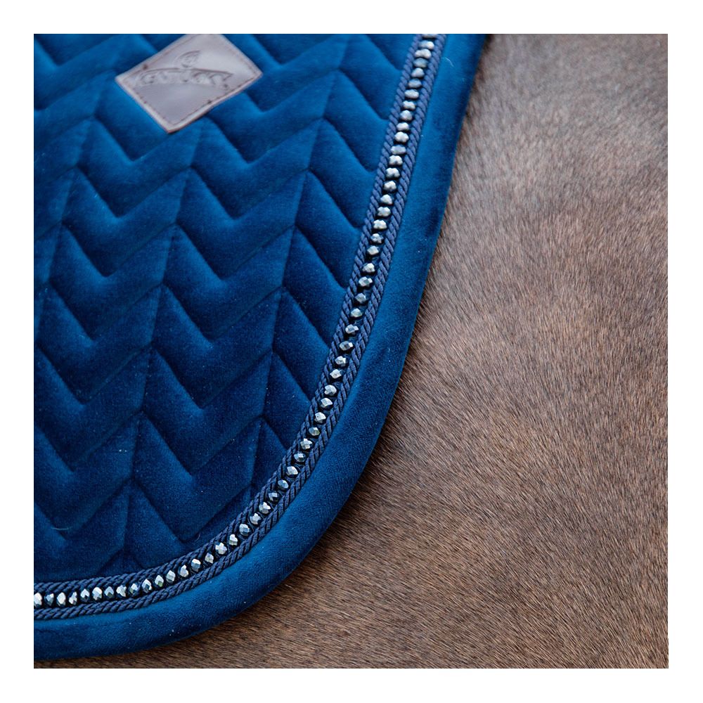 Kentucky VELVET PEARLS - Tapis d'obstacle bleu roi