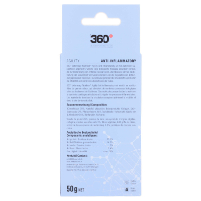 360° Veterinary Nutrition Cat Superfood Agility Anti-Inflam. 50g