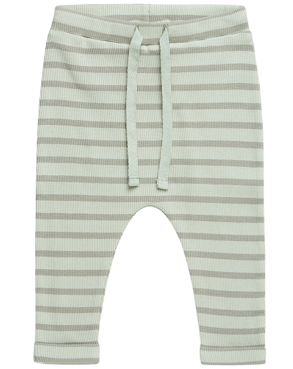 Schlupfhose AAGE gestreift in art green