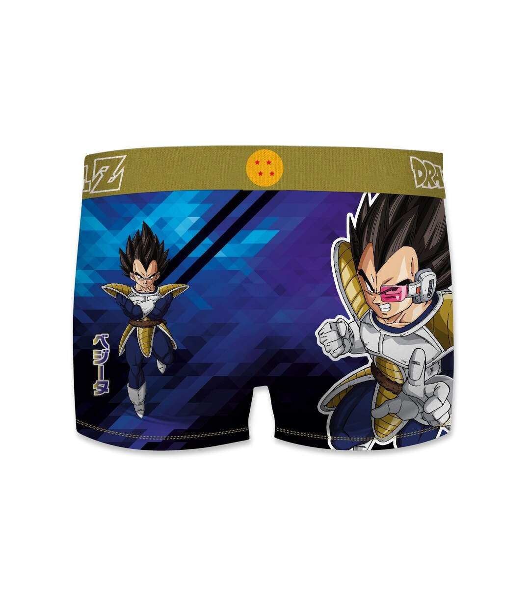Boxer Homme DRAGON BALL Z, Caleçon Homme Sangoku, Vegeta, Original et Doux (Lot de 5)