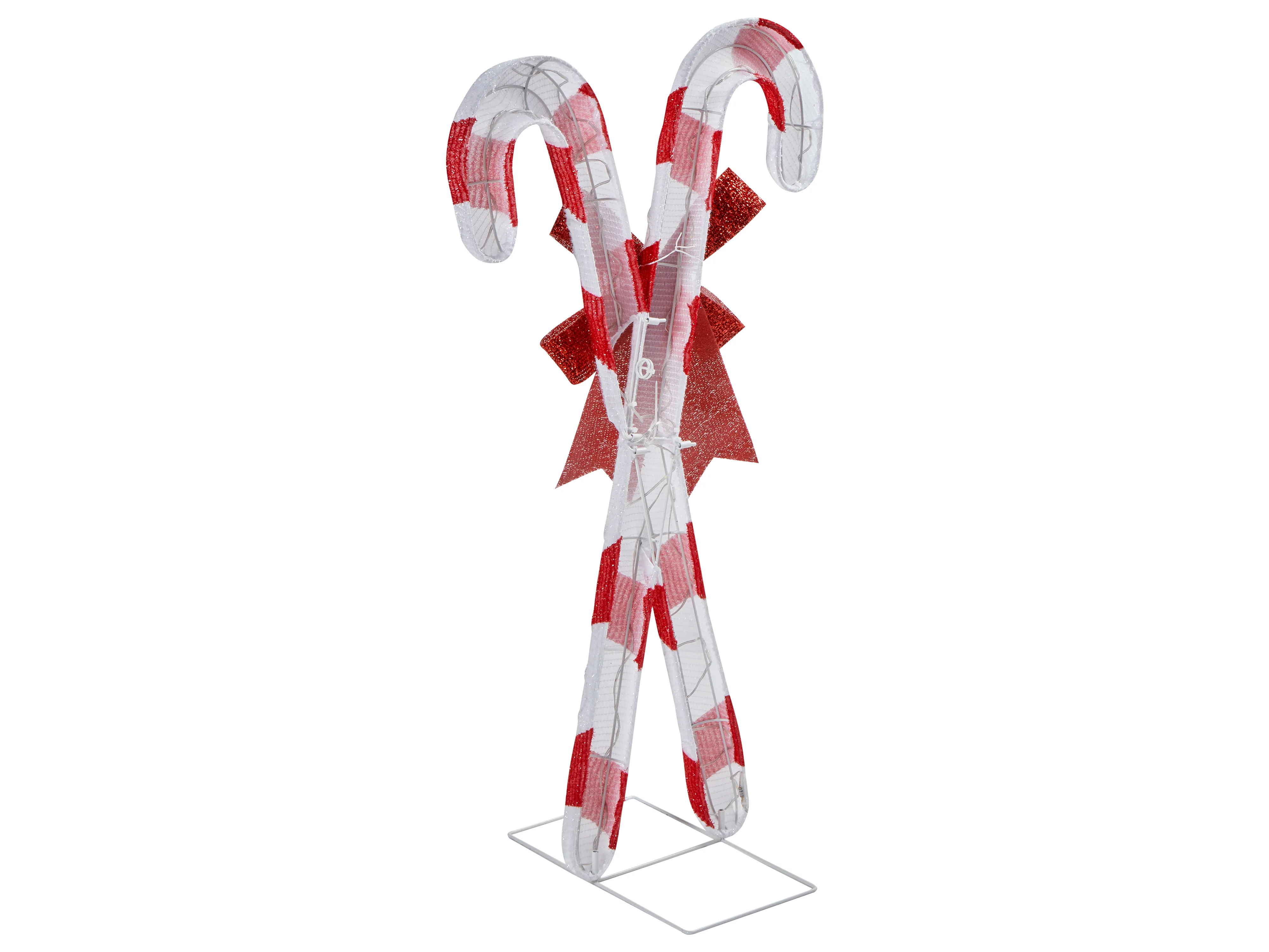 Buitendecoratie LED OLASVIK 90 cm Wit Rood