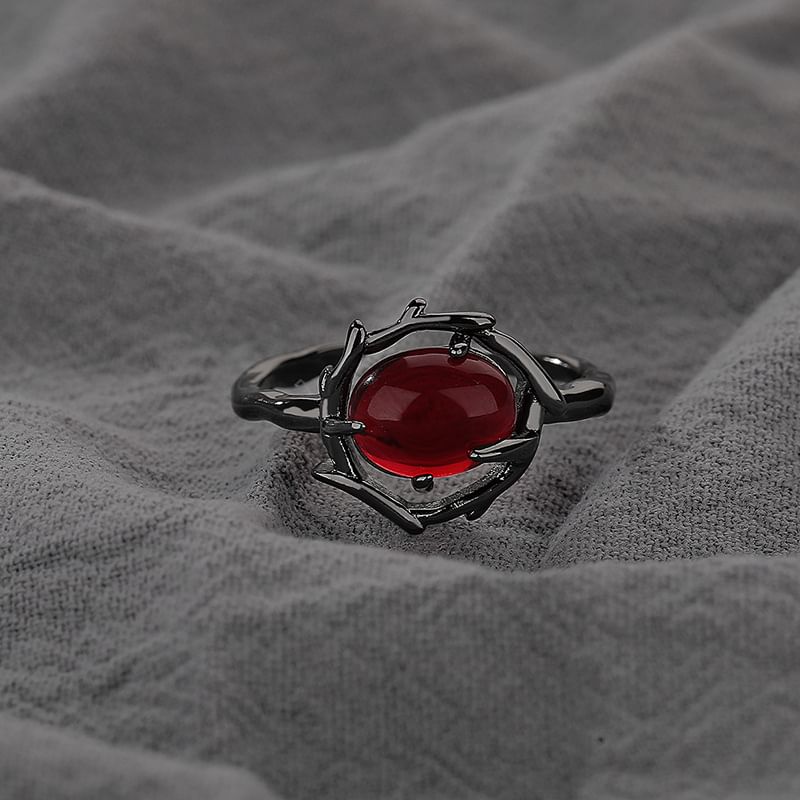 Tinseltown - Open ring met strass