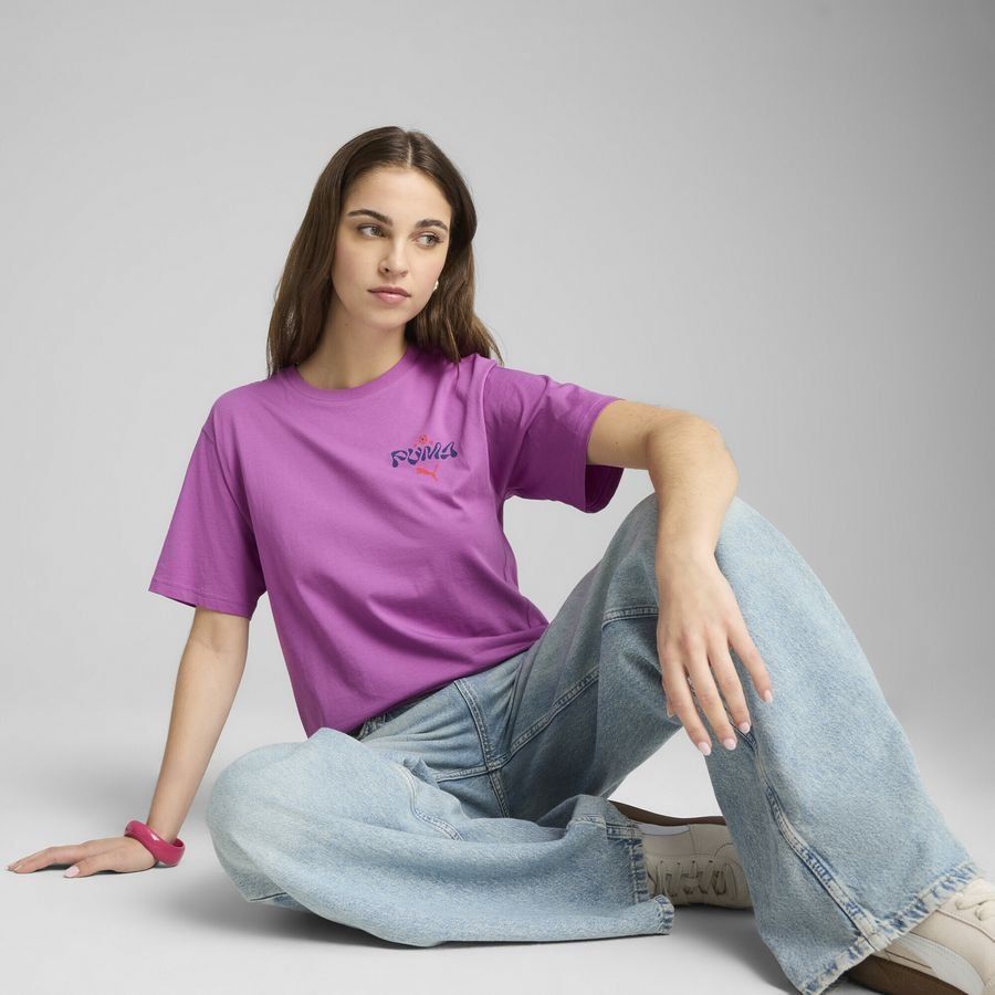 Puma ESS FLORAL PACK Relaxed Fit T-Shirt mit Grafik