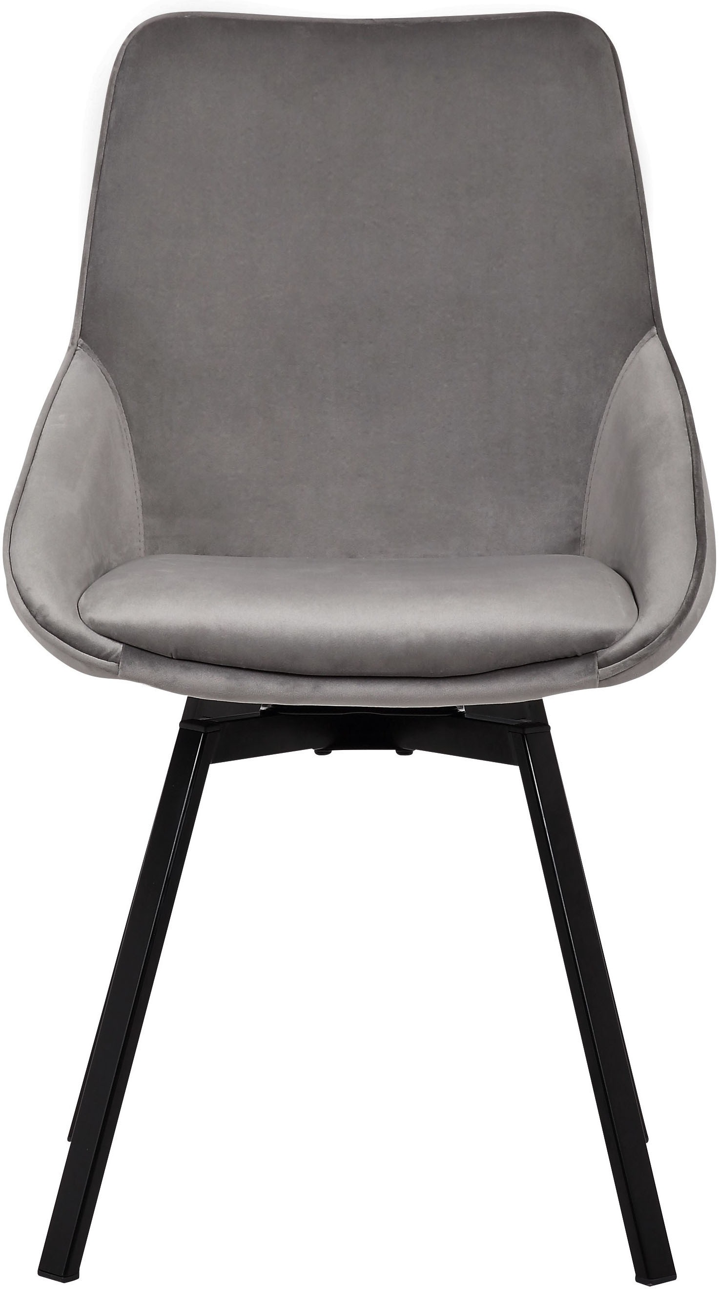 GOODproduct Esszimmerstuhl »Merisa, Polsterstuhl, Metallgestell, 2er-Set, Drehbar« ()