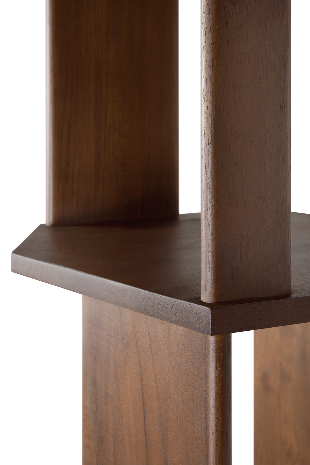 Ethnicraft - Stairs kast - bruin teak - gelakt - 45x46x204