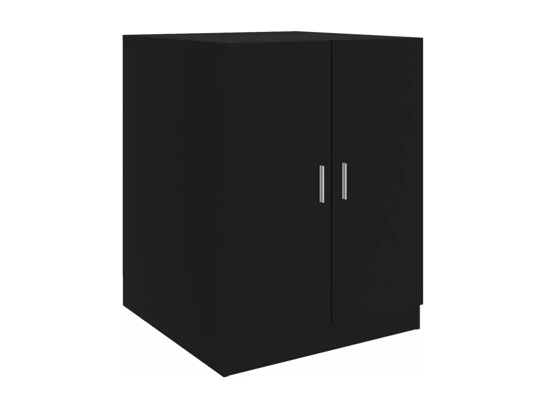 Meuble pour machine à laver Noir 71x71,5x91,5 cm