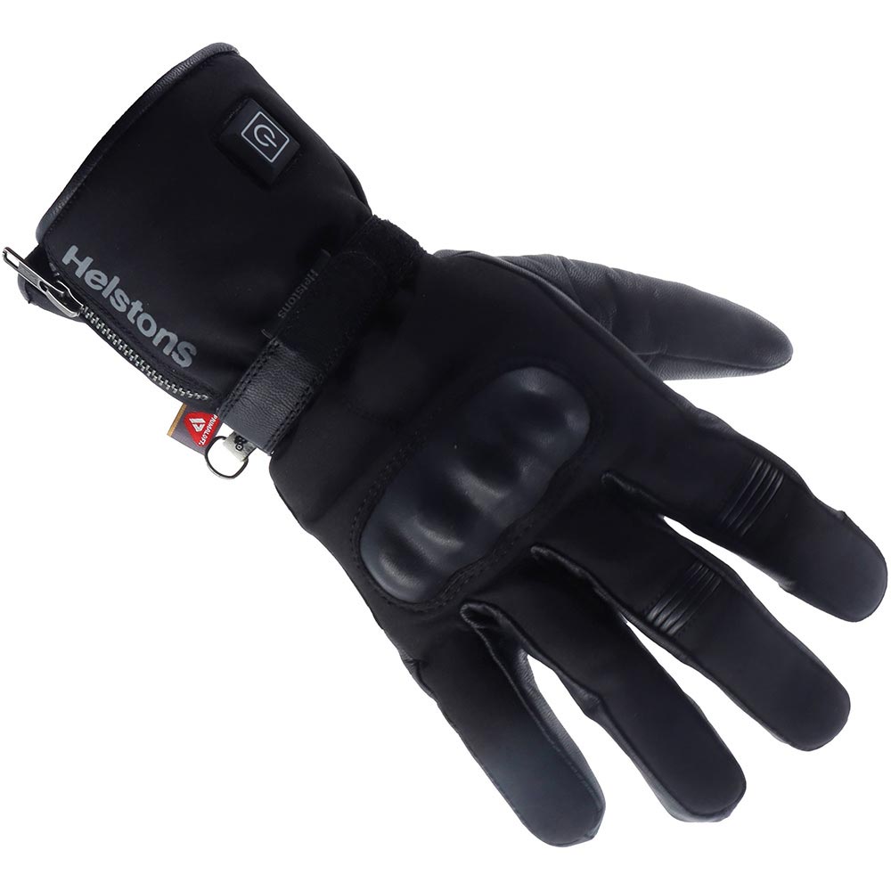 Helstons - Gants chauffants femme Ecko Girl Heating Noir