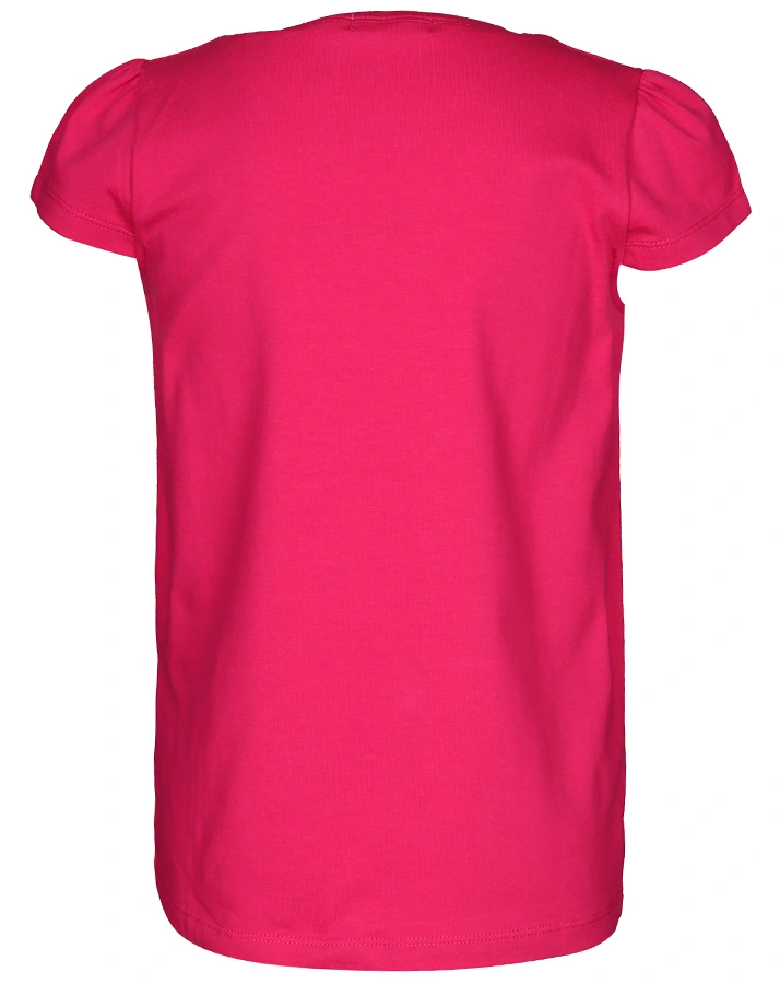 T-Shirt RAINBOW UNICORN mit Glitzer in pink