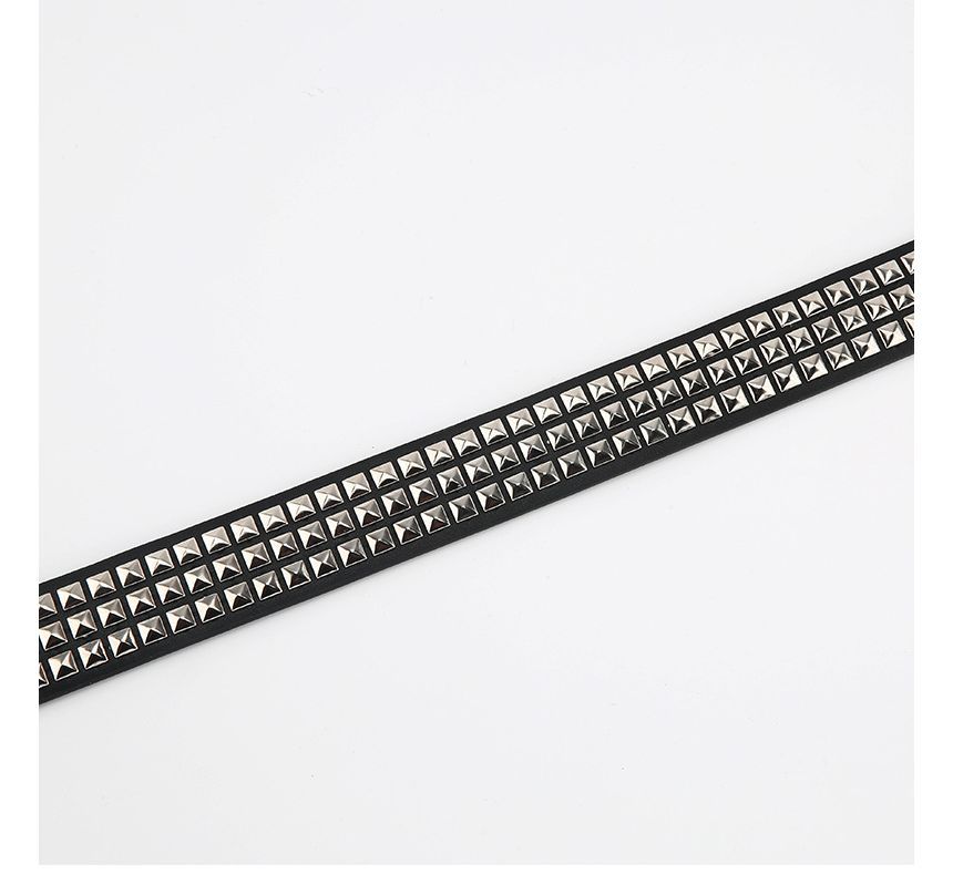 Rofuka - Riem met ketting en studs