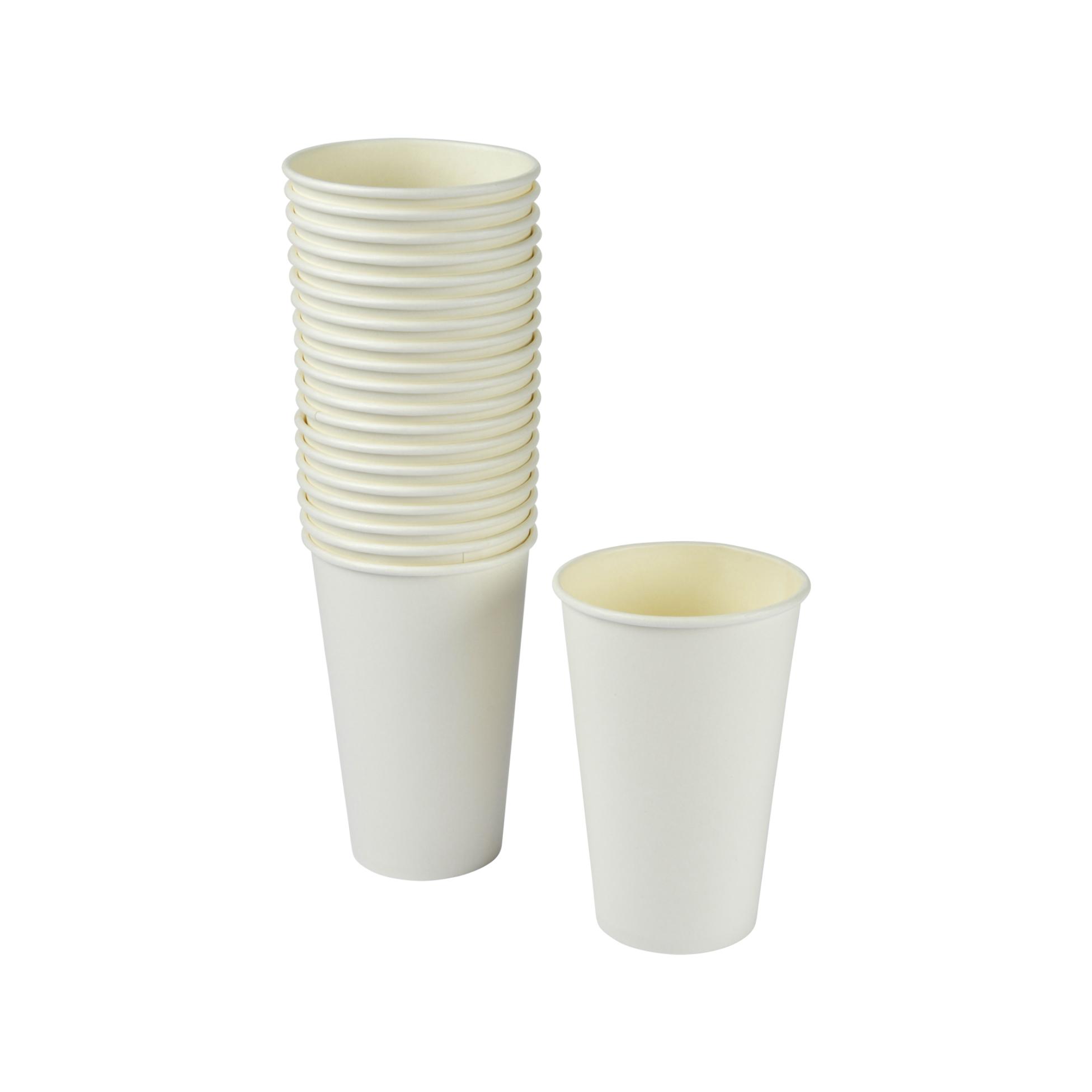 SET 20 GOBELETS BIERE CARTON 47CL BLANC