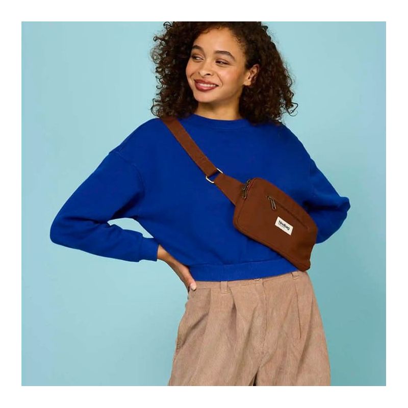 Sac banane Harry 24 cm Chocolat