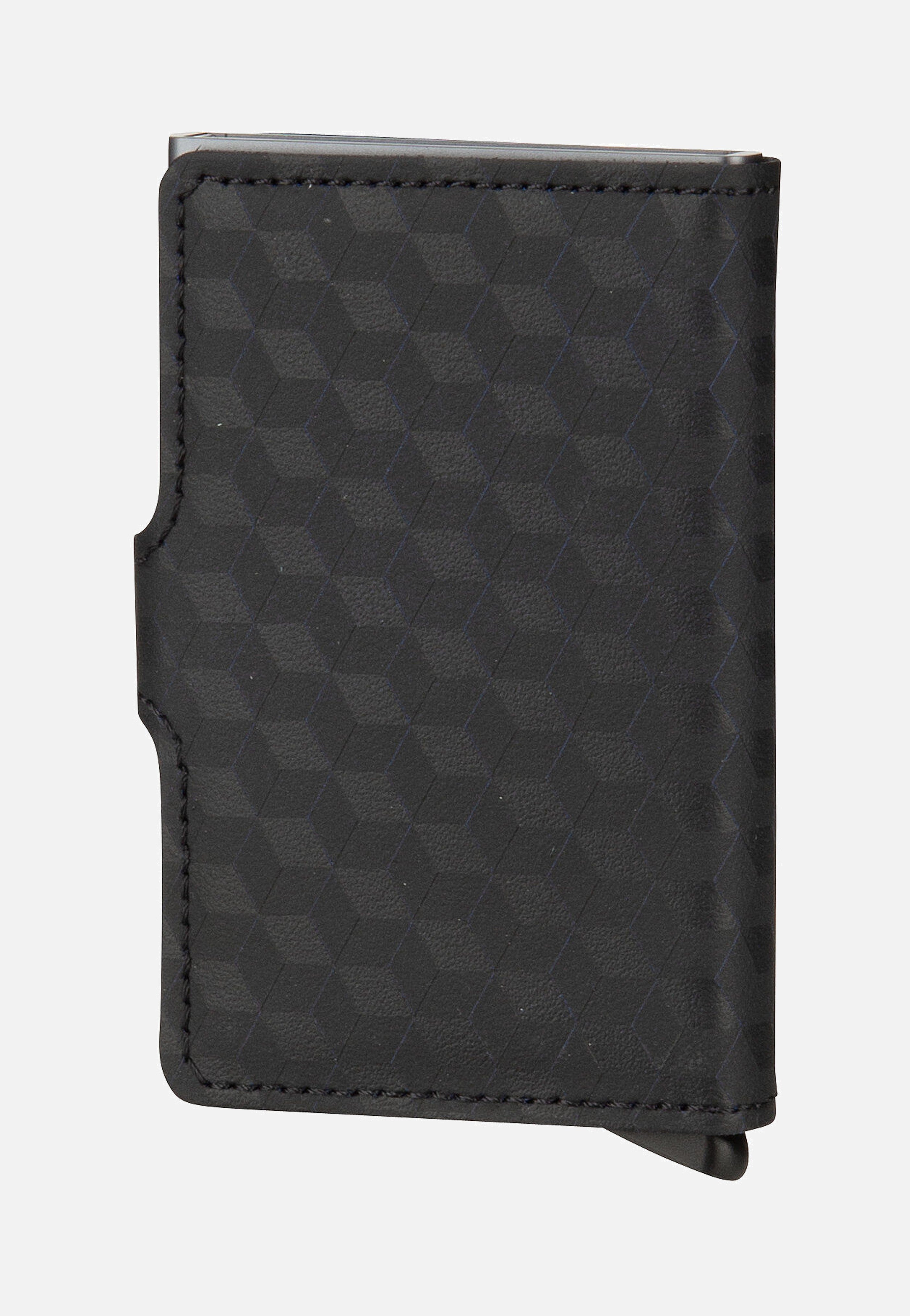Miniwallet Optical Black-Titanium - Portemonnaie