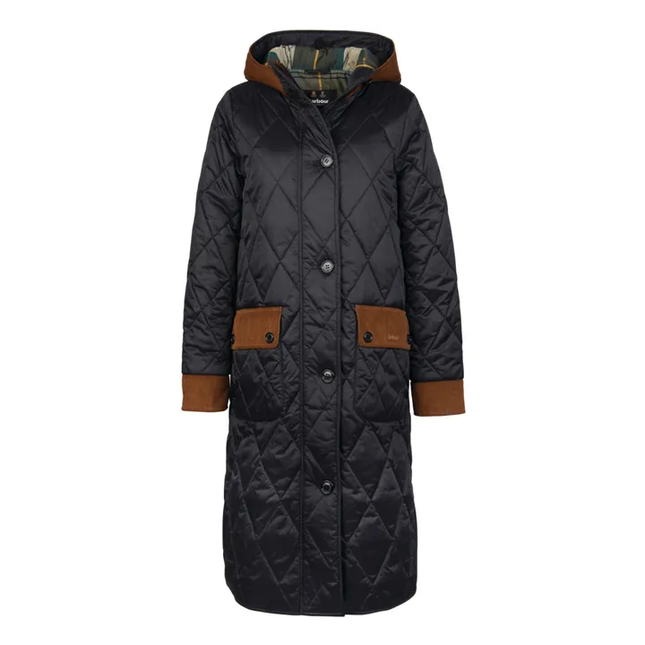 Barbour Parka Matelassée Mickley | Noir